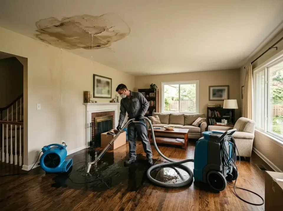 attic-pipe-burst-ceiling-drip-008 — frequently asked questions, Water Damage Restoration & Carpet Care in Granger, IN
